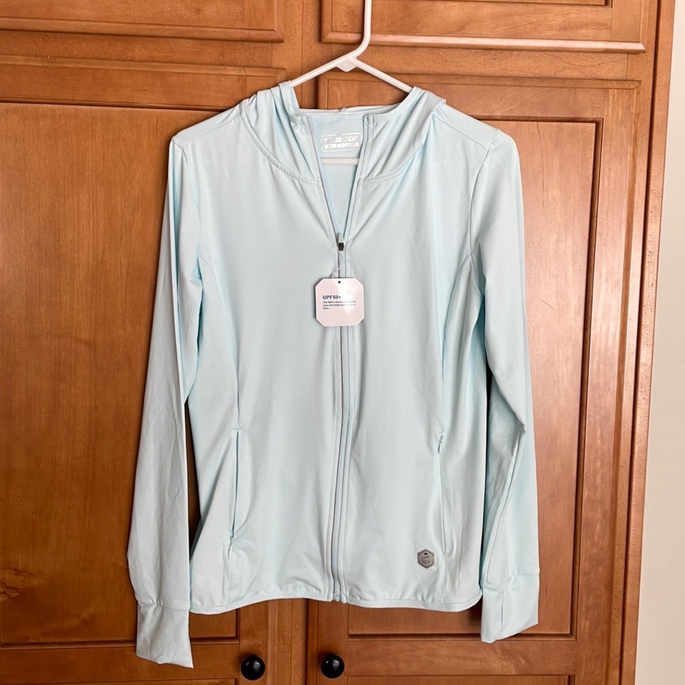 UPF zip up hoodie